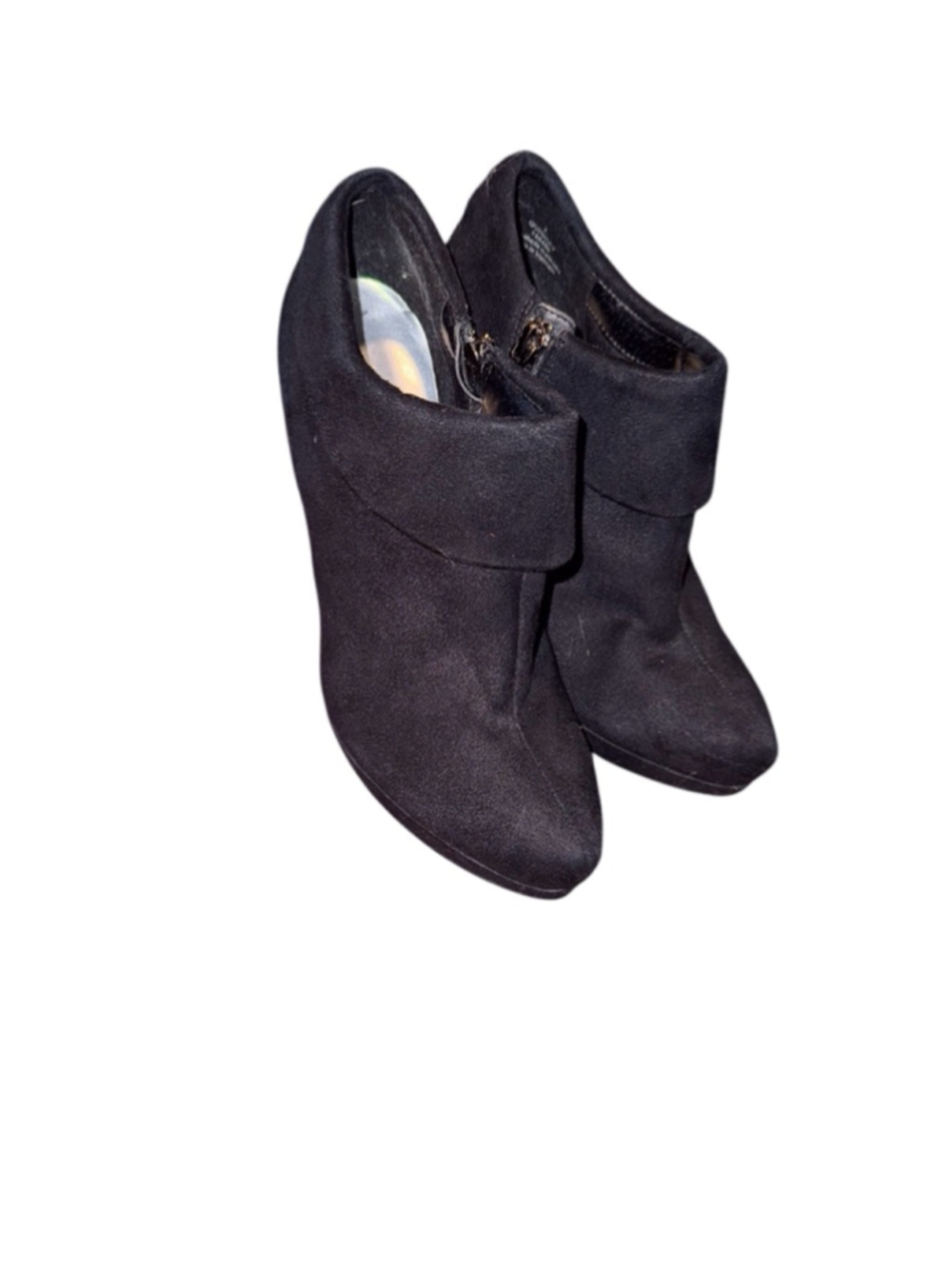 Women's XAPPEAL Black bootoes Heels Size 6.5/37